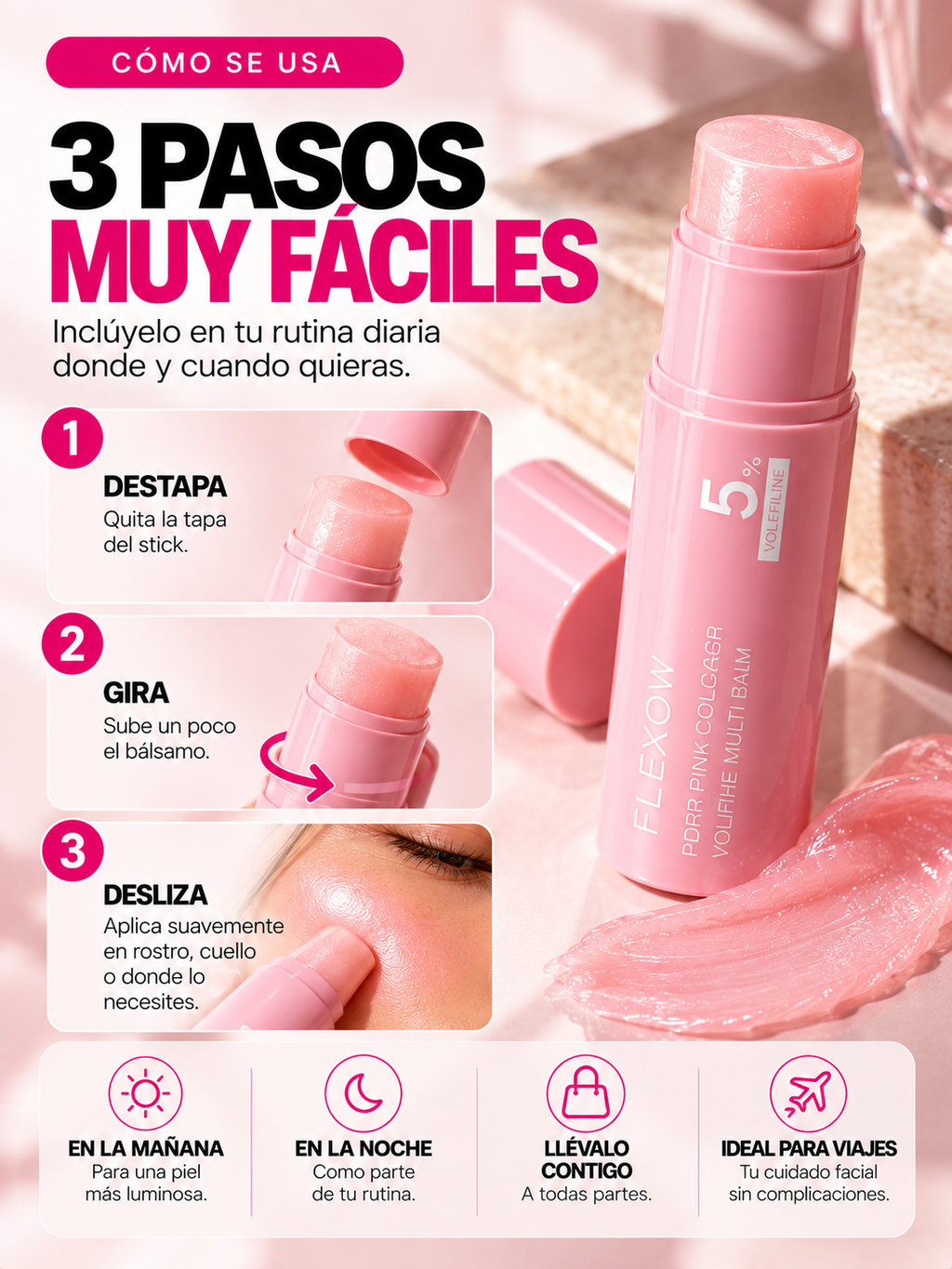 Bálsamo Hidratante Colágeno Antiarrugas
