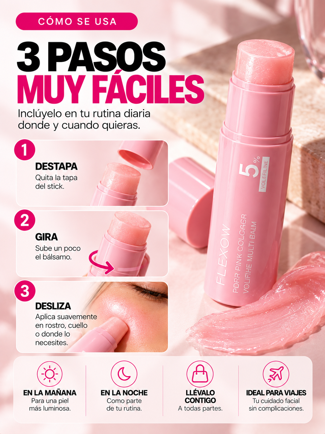 Bálsamo Hidratante Colágeno Antiarrugas