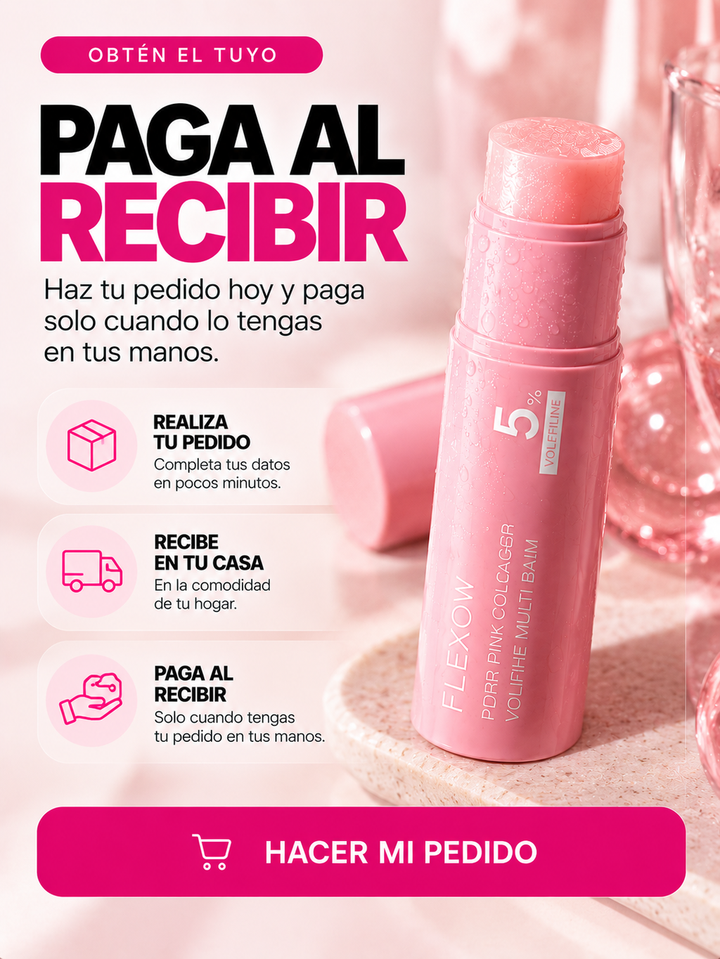 Bálsamo Hidratante Colágeno Antiarrugas